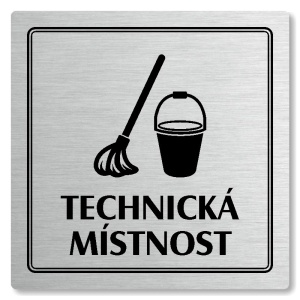 Piktogram Technická místnost